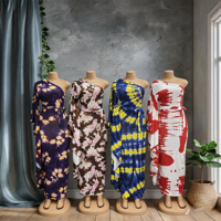 Vêtements d'hiver pour femmes européennes et américaines 2026, imprimés numériquement à motifs floraux, en polyester épais, style traditionnel russe, coupe ample et chaude