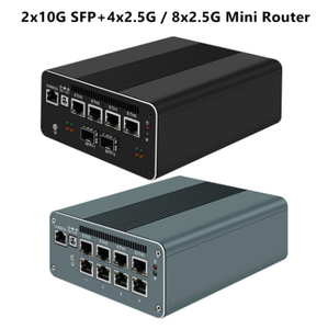 Topton Nieuwe Zachte Router 2*10G Sfp 4x Intei I226-V 8X2.5G Lan I7-10510U Nvme 6 * Sata Firewall Apparaat Mini Pc Proxmox <span class=keywords><strong>Server</strong></span> - Product Image 3