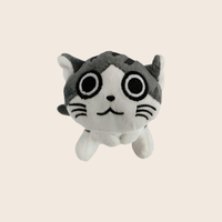Mini sac porte-clés Kawaii mignon en peluche animaux chats sac à main suspendu cartable pendentif enfants cadeau pour machine à poupée