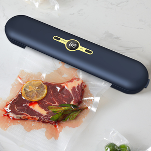 Machine de mise sous vide à affichage numérique pour la cuisine, la maison et le commerce, machines d'emballage pour la conservation des aliments avec 10 sacs sous vide - Product Image 1