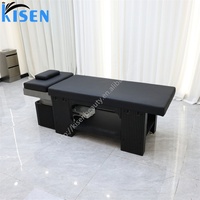 Fauteuil de lavage professionnel Kisen pour spa capillaire coréen, lavage de cheveux, massage corporel, chaise de salon, vapeur, eau, salon, hôtel