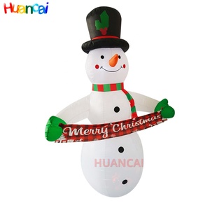 3,6 m <span class=keywords><strong>loco</strong></span> travieso inflable Navidad muñeco de nieve gigante explotar Navidad personalizado Navidad inflable muñeco de nieve modelo - Product Image 4