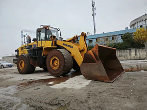 รถตักล้อยาง Komatsu มือสองสภาพดีรถตักดิน WA500-6ส่วนประกอบเครื่องยนต์หลัก - Product Image 5