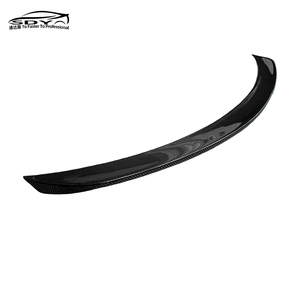 Aileron arrière en fibre de carbone de haute qualité de style V pour Mercedes W205 Classe C C63 4 portes - Product Image 6