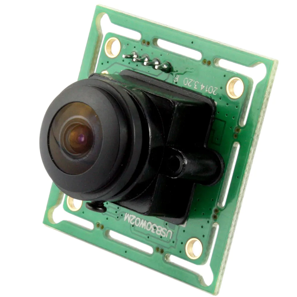 ELP 170 degree wide angle 0.3mp 640x480 60 fps in VGA board cmos usb camera module for measuring equipment
