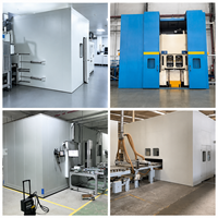 Cabina Acústica Industrial Personalizada para Máquinas CNC, Reducción de Ruido de 20-45dB, Sala Insonorizada Modular