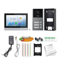 Prix usine 1080P HD 10.1 pouces IPS écran tactile interphone vidéo sonnette sécurité extérieure PIR détection de mouvement couleur prend en charge