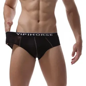 OEM or ODM Hot Sale Cotton Boys Underwear Breathable Skin-Friendly Men's Cotton Boxer Briefs