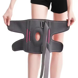 Attelle de Genou Confortable à Charnières avec Bande de Compression pour Réduire les Douleurs Articulaires du Genou, Dotée de Double Stabilisation et de Coussinets en Gel Rotuliens - Product Image 2