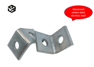 तह ब्रैकेट त्रिकोण समायोज्य स्टेनलेस स्टील एल कोण दीवार बढ़ते शेल्फ धातु तह टेबल कोष्ठक - Product Image 2