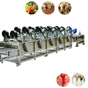 Nouvelle machine de séchage à air froid pour le nettoyage et le traitement des légumes et des fruits, ligne de production de sécheur d'air multifonctionnelle avec 220V/380V - Product Image 3