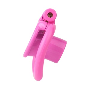 FRRK Flat Resin Chastity Device Negative Cock Cage Penis Bondage Tools Plastic Chastity Lock Penis Cage Sex <b>Toys</b> <b>for</b> <b>Men</b> - Product Image 4
