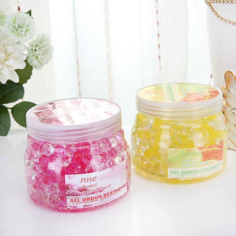 Air Freshener Deodorant Solid Custom 300g Long Lasting Crystal Perfume  Beads Air Fresher for Car and Home With Fragrances