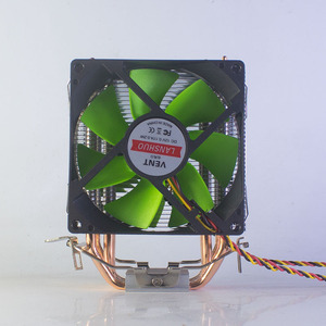 คูลมูน คูลเลอร์ซีพียู 90X90X25 มม. ฮีทซิงค์ท่อทองแดงสี่ท่อพร้อมพัดลมสำหรับโปรเซสเซอร์ - Product Image 4