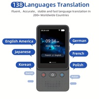 Smart AI Voice Photo Translator Device T21 Online Offline Real Time 138 Languages Translation Equipment Machine
