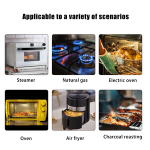 R26071h Dùng Một Lần 2220Ml Cấp Thực Phẩm Nhôm Lá Trưa Hộp Giấy Nắp Nhiệt Độ Cao Chịu Mài Mòn PS Thân Thiện Với Môi BBQ <span class=keywords><strong>Container</strong></span> - Product Image 5