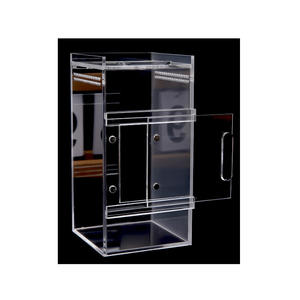 Aangepast Formaat En Logo Gratis Monster Acryl Reptiel Display Behuizing - Product Image 3