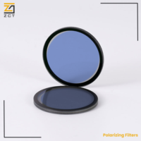 UV Polarizing Optical Filter Ultraviolet Linear Polarizer for Fluorescence Imaging Sensors Inspection and Scientific Instruments