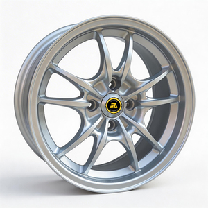 Jantes en alliage JZ Factory 15X7 4X100 ET35 pour <span class=keywords><strong>E100</strong></span> E110 <span class=keywords><strong>E120</strong></span> 206 307 C2 C3 Mk4 - Product Image 2