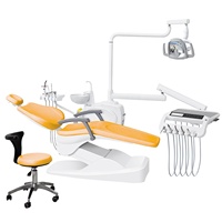 Unité de turbine portable complète unité dentaire avec compresseur unité de commande de fauteuil dentaire