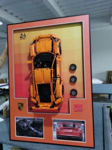 Marcos de Fotos de Aluminio para Montar en la Pared, Diseño Moderno para Decoración de Sala de Estar, con Luces LED y Componentes Terminados - Product Image 6