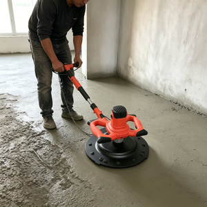 Vente flash : Truelle électrique professionnelle avec manche extensible |   Finitionneuse à béton multifonctionnelle pour pavés, murs et sols - Product Image 6