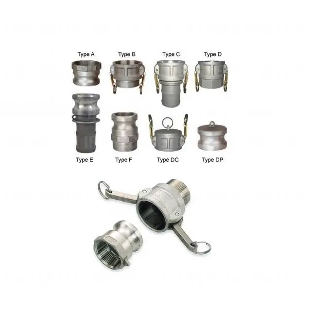 टाइप ए/बी/सी/ई/एफ/डीसी/डीपी camlock फिटिंग/camlock couplings