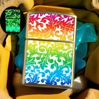 Vente directe usine : Briquet au kérosène à roue d'allumage, coupe-vent, lumineux, sculpté, design tendance, modèle Hot Relief Armor