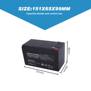<span class=keywords><strong>Batterie</strong></span> au plomb <span class=keywords><strong>12V</strong></span> <span class=keywords><strong>7AH</strong></span> avec 1 an de garantie - Product Image 5