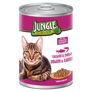 Cat Canned Food - Salmon & Shrimp