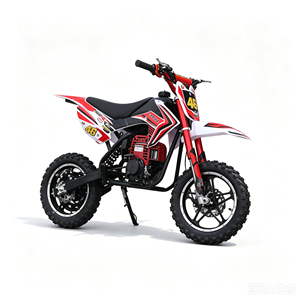 Moto tout-terrain 2 roues à démarrage manuel, 35 km/h, 4 temps, refroidie par air, mini moto à essence pour enfants 709-4, démarrage facile par lanceur manuel - Product Image 3