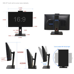 PC Todo en Uno 2026 Wandong Factory AMD Ryzen 5/7 Win11 RTX 2060 Pantalla Táctil LCD 16/32GB DDR 1TB SSD Enchufe EU/UK para Negocios/Juegos - Product Image 4