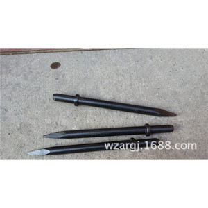 Pneumatic Chisel 25x350Mm Steel Round Pointed Tip For Air Hammer Drills - Product Image 3