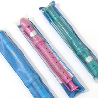 Flûte à bec soprano en plastique à 8 trous, couleurs variées, pour usage scolaire et professionnel, idéal comme cadeau pour enfants, vente en gros, prix usine, pas cher