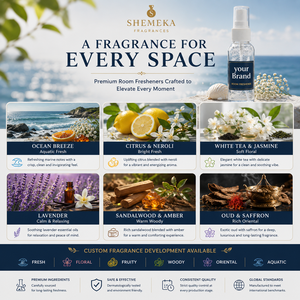 Third Party Room <b>Freshener</b> Manufacturing OEM OBM No Gas Custom Fragrance Spray with Box Private Label Labels Packaging Branding - Product Image 4