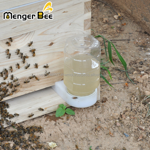 Nouveaux abreuvoirs à eau en plastique Menger Bee American Boardman Entrance Bee Bottom avec bouchon Mason Jar, garantie de 2 ans - Product Image 1