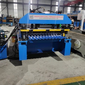 Machine de laminage de <span class=keywords><strong>tôle</strong></span> ondulée pour toit de fabrication <span class=keywords><strong>professionnelle</strong></span> - Product Image 2