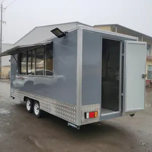 Remorque alimentaire mobile avec cuisine complète véhicule de cuisine mobile avec prix d'usine