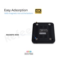 Smart 4K Android TV Box Reproductor multimedia de transmisión digital full HD