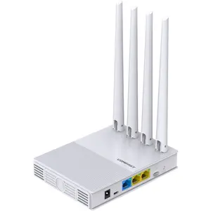 Comfast 300mbps externe 4 antennes lte routeur sans fil 4g wifi modem routeur avec emplacement pour carte sim cf-e3 v3