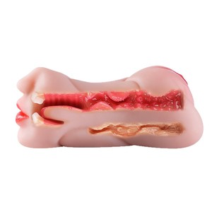 Masturbador Masculino Realista de 3 Canales (Vaginal, Anal, Oral), Juguete Sexual Masculino 3 en 1, Molde Oral, Anal y Vaginal con Empaque OEM Disponible - Product Image 6