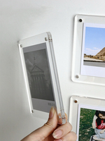 Cadres Photo Magnétiques Vides en Acrylique, Aimants de Réfrigérateur, Cadres Transparentes en Plexiglas pour Photos
