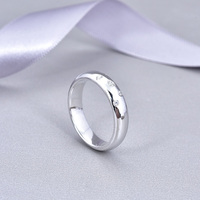 Zigeuner einstellung Aaa Zirkon Ehering Rhodinierung ringe Einfache Mode 925 Sterling Silber Ring Rohlinge
