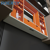 Système de levage vertical intelligent KL-MZ55 pour le rangement des cosmétiques dans un dressing, adapté aux tables de toilette/armoires