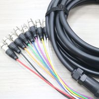 Câble de microphone XLR mâle à femelle à 8 canaux pour systèmes de sonorisation de scène multicanaux Câbles audio et vidéo