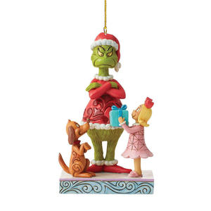 Adorno de árbol de Navidad, colgante acrílico, divertido <span class=keywords><strong>Grinch</strong></span> verde, decoración navideña para el hogar, regalo para fiestas, venta al por mayor - Product Image 4