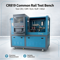 Máquina de Prueba de Inyección de Combustible Diésel CR819 Todo en Uno, Banco de Pruebas para Sistemas Common Rail, Compatible con CRI, CRP, EUI, EUP, HEUI