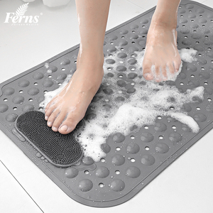 High Quality Bathroom <strong>Mat</strong> Non-Slip PVC Shower <strong>Mat</strong> <strong>Waterproof</strong> <strong>Bath</strong> Tub Shower <strong>Mat</strong> with Suction Cup - Product Image 2
