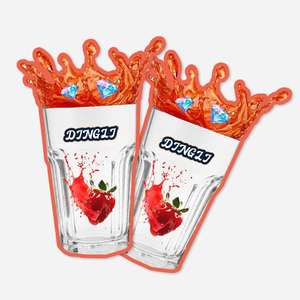 ถุง Mylar ทรงถ้วยผิวด้านปิดผนึกได้1G 3.5g 7g 14g เกรดอาหารถุงซิปล็อคพลาสติกซิปล็อค - Product Image 3