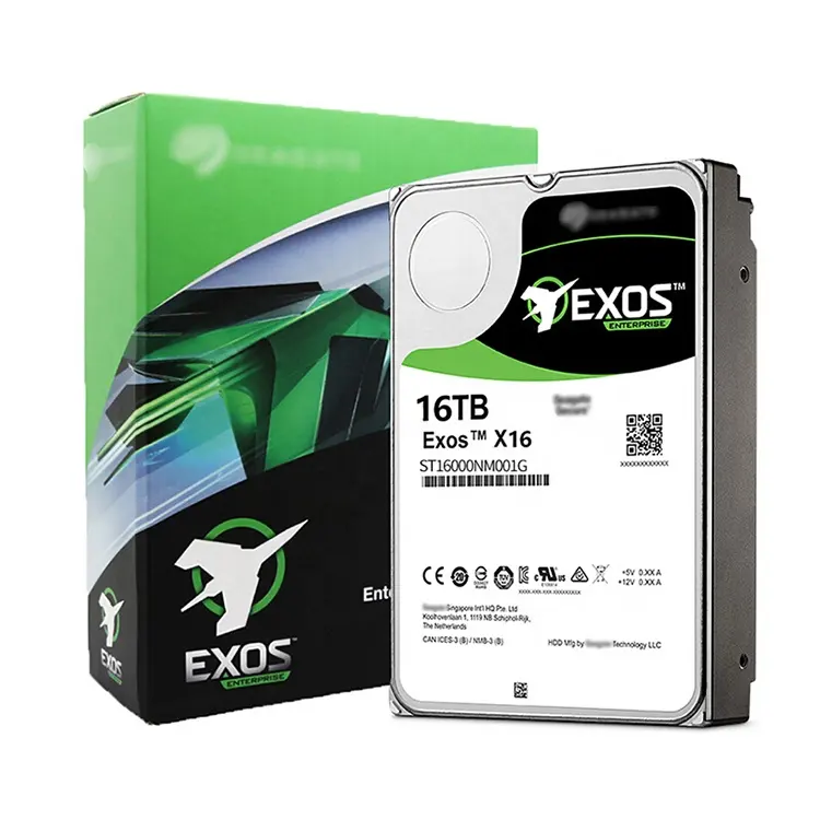 Brand New Original 16TB HDD 7200 RPM SATA Hard Drive Competitive Price 16TB Hard Disk New Products HDD Hard Drive